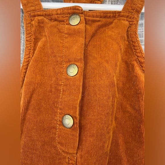 Girls 5T Corduroy Button Dress - Picture 4 of 5